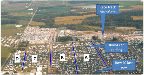 Speedy Camping & Parking Campground Layout Speedy Camping & Parking Campground Layout